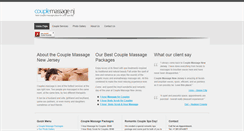 Desktop Screenshot of couplemassagenj.com