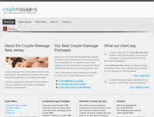 Tablet Screenshot of couplemassagenj.com